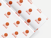 Personalised Birthday basketball themed Gift Wrap/Wrapping Paper