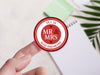 Personalised Round Wedding Sticker Labels, Party bag, logo stickers