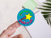 Personalised Round Teacher Sticker Labels, student sticker, school sticker