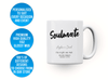 Personalised Star map soulmate, Galaxy Night Sky Keepsake Gift mug