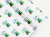 Personalised Birthday basketball themed Gift Wrap/Wrapping Paper