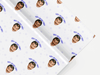 Personalised Birthday Face photo Gift Wrap/Wrapping Paper