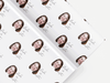 Personalised Birthday Face photo Gift Wrap/Wrapping Paper