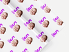 Personalised Birthday Face photo Gift Wrap/Wrapping Paper