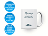 Personalised Star map Mommy, Galaxy Night Sky Keepsake Gift mug