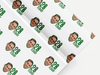 Personalised Birthday Face photo Gift Wrap/Wrapping Paper