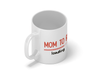 Personalised 'mom to be' mug