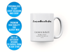 Personalised Star map wedding, Galaxy Night Sky Keepsake Gift mug