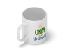 Personalised 'it's okay to be yourself' mug