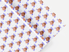 Personalised Birthday Photo face Gift Wrap/Wrapping Paper