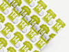 Personalised sports themed Gift Wrap/Wrapping Paper