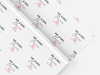 Personalised Wedding Gift Wrap/Wrapping Paper