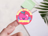 Personalised Round Teacher Sticker Labels, student sticker, school sticker