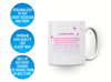 Personalised Zodiac star sign Capricorn mug, custom mug, birthday gift