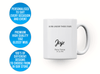 Personalised Star map, Galaxy Night Sky Keepsake Gift mug