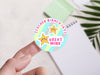 Personalised Round Teacher Sticker Labels, student sticker, school sticker