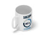 Personalised 'Sarcasm' funny spoof mug