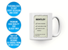 Personalised pet dog wanted mug