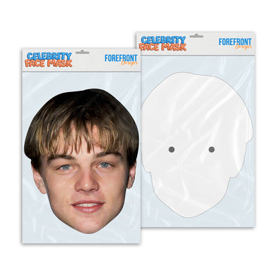 Personalised funny Celebrity face mask Leonardo DiCaprio ready to wear,  fun party gifts unique for fans, novelty face masks