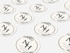 Personalised Round Sticker Labels, Party bag, birthdays, weddings, logo stickers