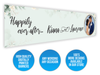 Personalised Wedding Photo Banner