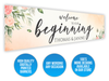 Personalised Wedding Banner