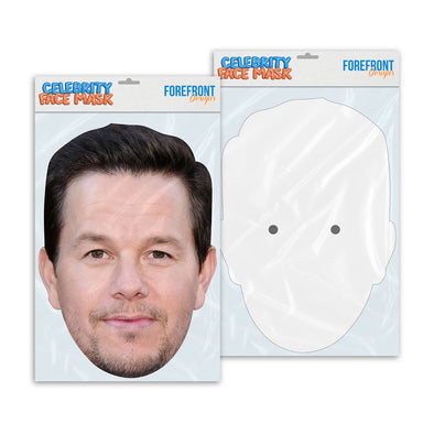 Personalised funny Celebrity face mask Mark Wahlberg ready to wear,  fun party gifts unique for fans, novelty face masks