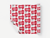Personalised soccer themed Gift Wrap/Wrapping Paper