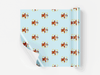 Personalised Christmas funny face photo Gift Wrap/Wrapping Paper