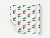 Personalised Christmas funny face photo Gift Wrap/Wrapping Paper