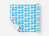 Personalised Birthday soccer themed Gift Wrap/Wrapping Paper