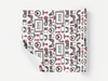 Personalised Kids Birthday game themed Gift Wrap/Wrapping Paper