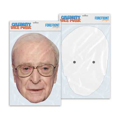 Personalised funny Celebrity face mask Michael Caine ready to wear,  fun party gifts unique for fans, novelty face masks