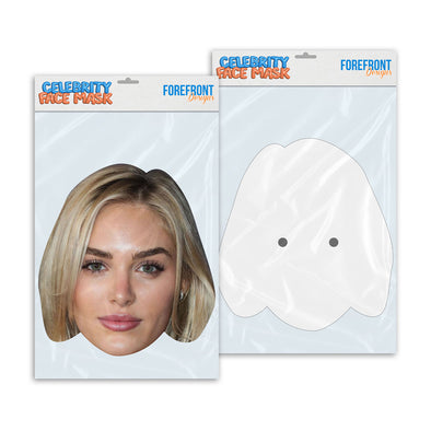 Personalised funny Celebrity face mask Michelle Randolph ready to wear,  fun party gifts unique for fans, novelty face masks