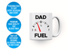 Personalised 'dad fuel' mug