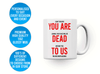 Personalised funny spoof text mug
