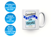 Personalised 'Greatest Farter in the World' funny spoof mug