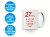 Personalised birthday mug