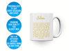 Personalised Chinese Horoscope Year of The Goat Zodiac Mug