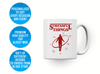 Personalised 'Stressful Things' funny spoof mug