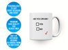 Personalised 'are you drunk' funny spoof mug