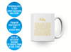Personalised Chinese Horoscope Year of The Ox Zodiac Mug