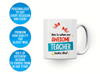 Personalised 'awesome teacher' mug