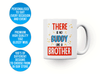 Personalised 'there is no buddy like a brother' mug