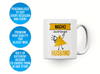 Personalised 'nacho average husband' mug