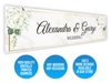Personalised Wedding Banner
