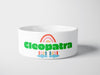Personalised Ceramic Dog/Cat Name Pet Bowl