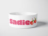 Personalised Ceramic Dog/Cat Name Pet Bowl