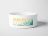 Personalised Ceramic Dog/Cat Name Pet Bowl