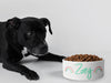 Personalised Ceramic Dog/Cat Name Pet Bowl